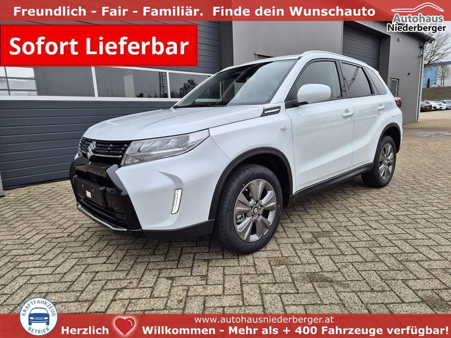 Suzuki Vitara Comfort 110PS Automatik MHEV 1.4 Boosterjet Kli... Weiß - 1
