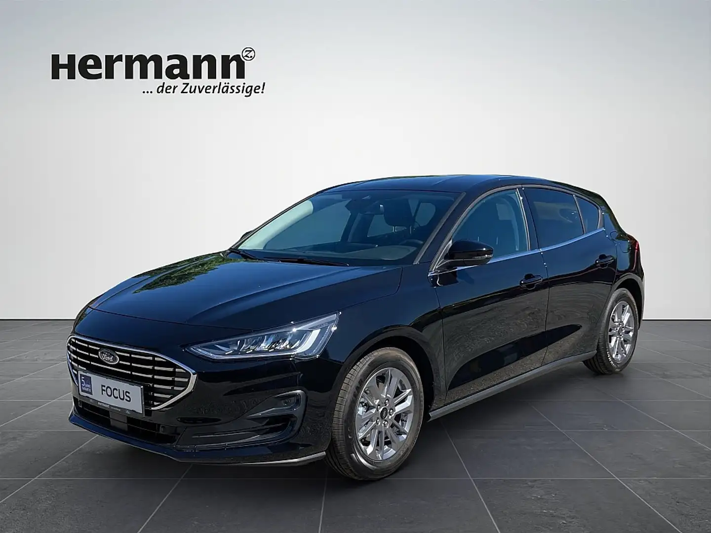 Ford Focus 1,0 EcoBoost Hybrid Titanium Edition Schwarz - 1