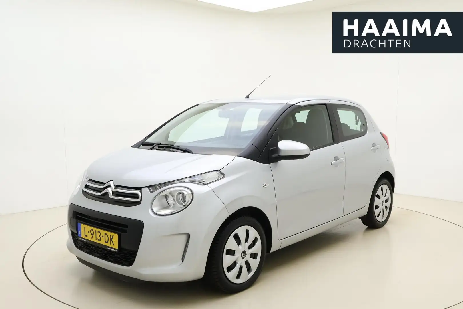 Citroen C1 1.0 VTi Feel | Airco | Bluetooth telefoonverbindin Grijs - 1