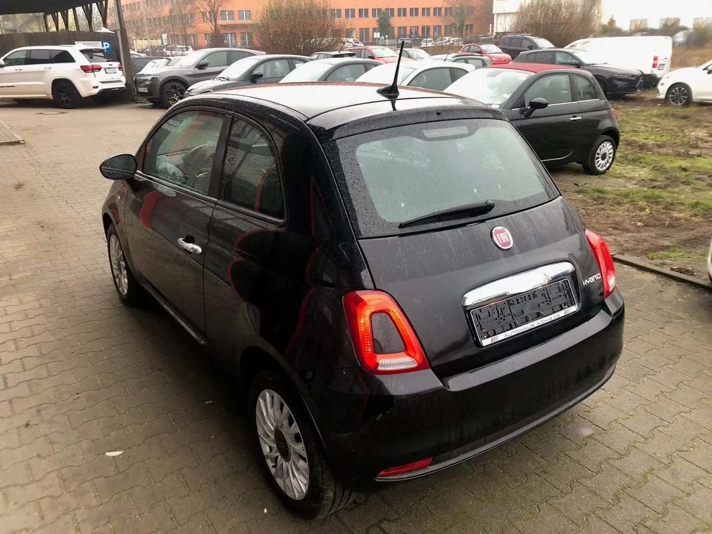 Fiat 500 1.0 Klima Zwart - 2