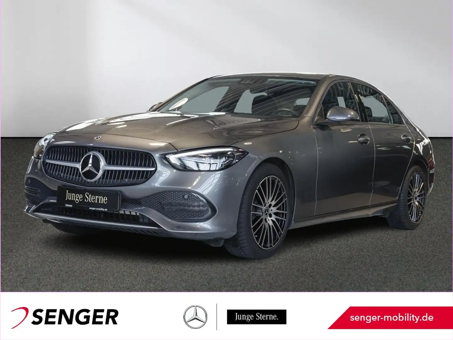 Mercedes-Benz C 180 Rückfahrkamera Sitzheizung MBUX-Navi LED Серый - 1