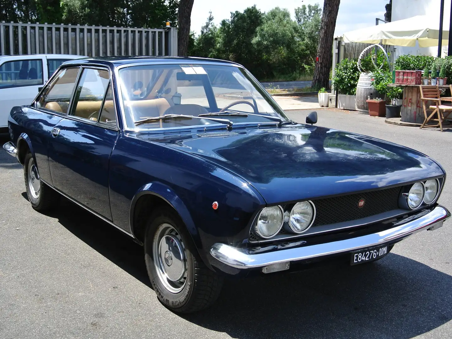 Fiat 124 Coupè 1600 sport Blau - 2