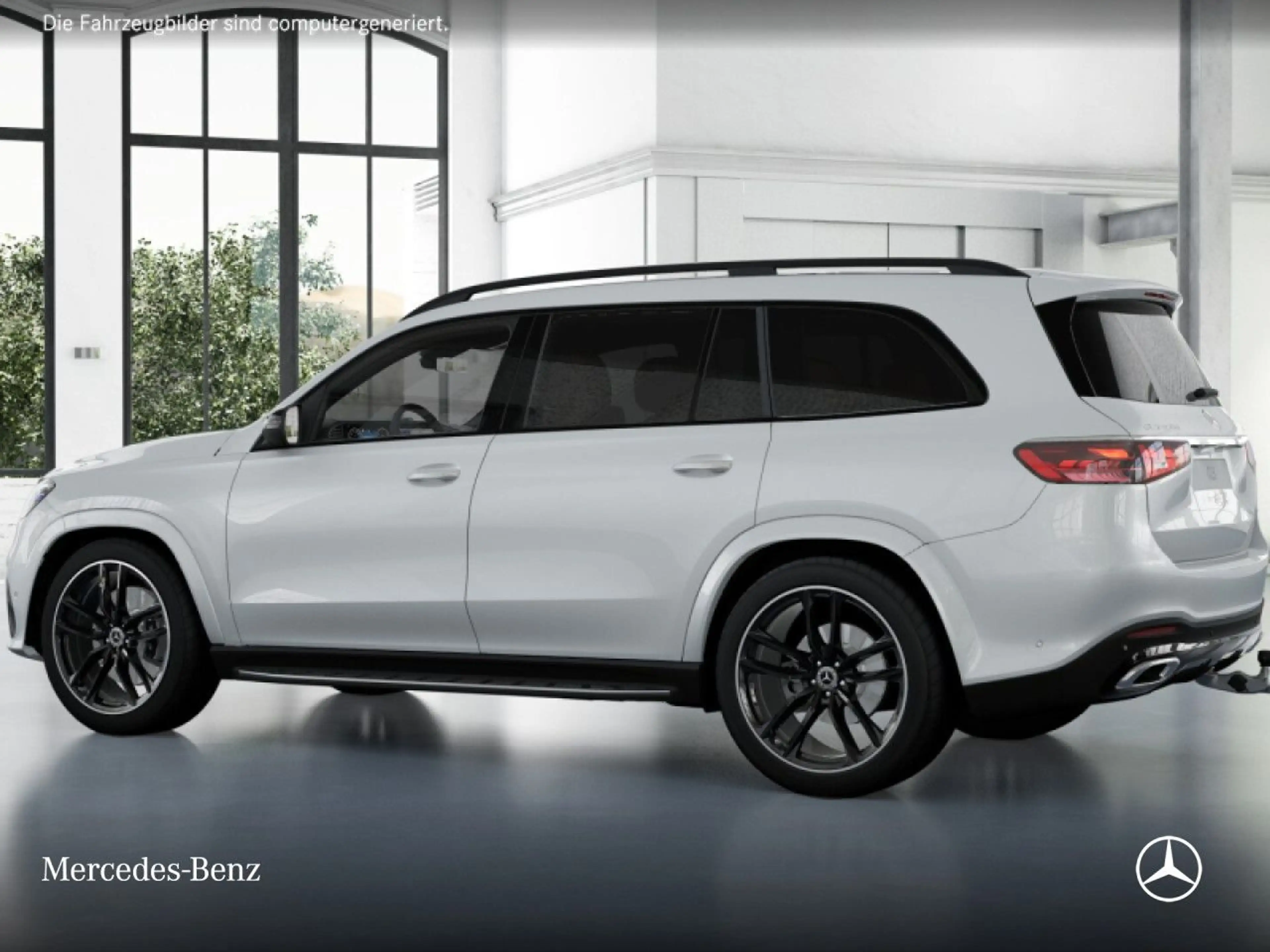 Mercedes-Benz GLS 450 d 4M AMG+NIGHT+PANO+360+AHK+MULTIBEAM+HUD — photo 14