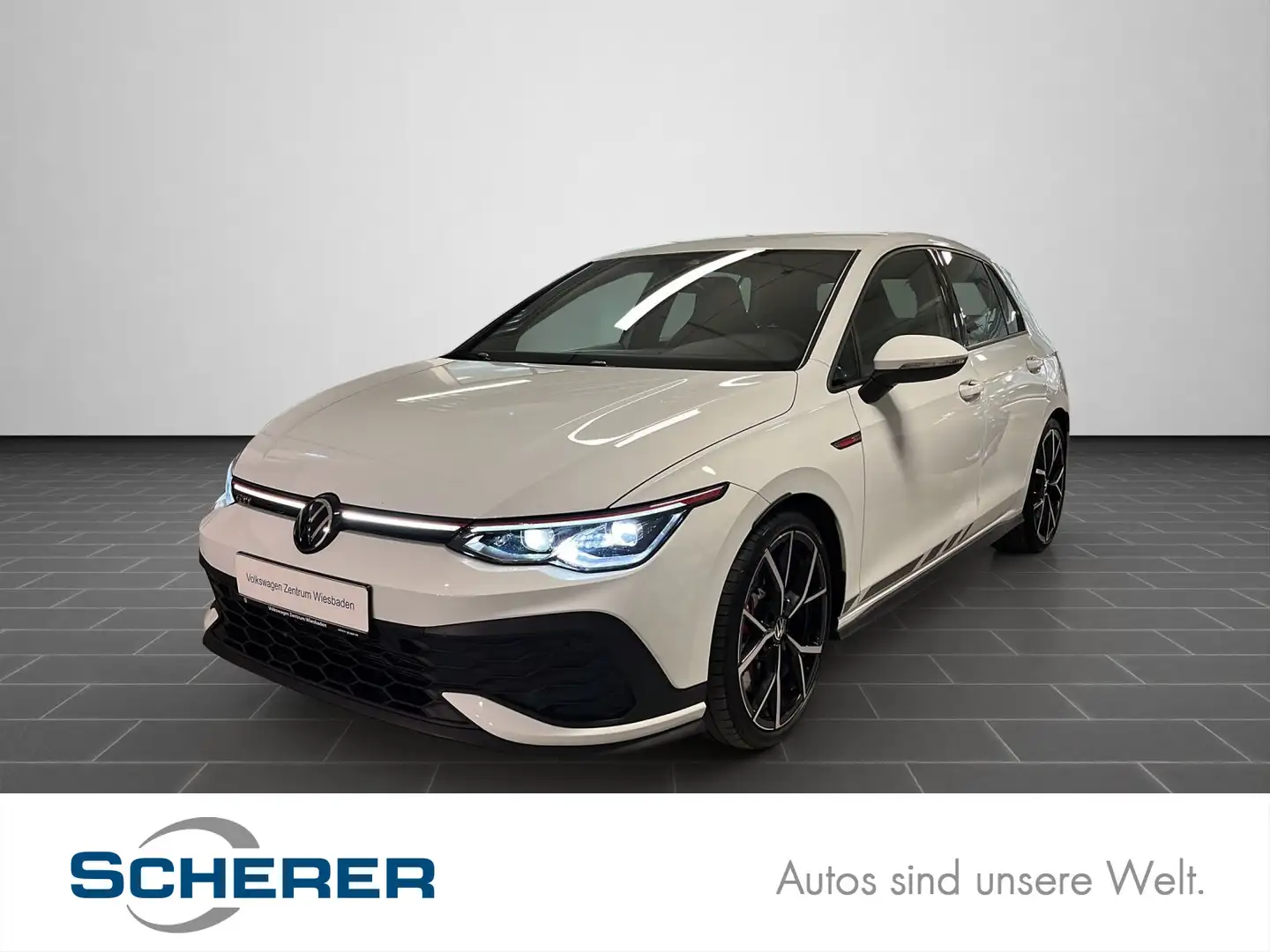 Volkswagen Golf GTI Golf VIII GTI Clubsport 2.0 TSI DSG, Navi, Sitzh Weiß - 1