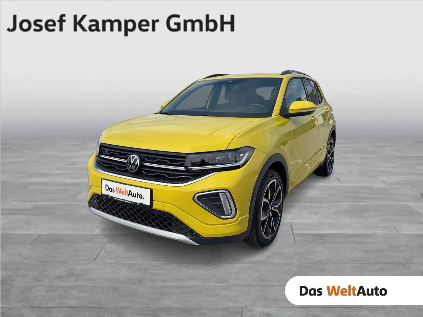 Volkswagen T-Cross Sport TSI DSG Gelb - 1