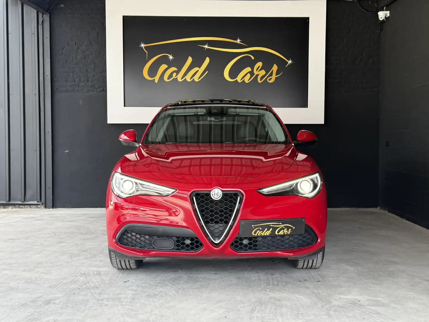 Alfa Romeo Stelvio 2.2 JTD Super 1erPROPRIO*PANO*CAMERA*CUIR* Rojo - 1
