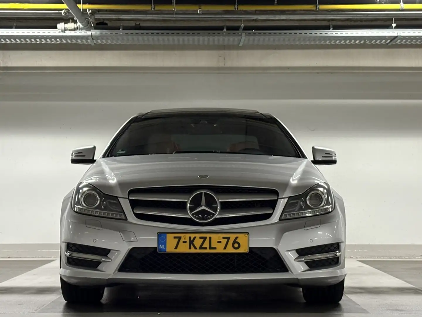 Mercedes-Benz C 350 Coupé AMG - pano - dealer onderhouden - Grijs - 2