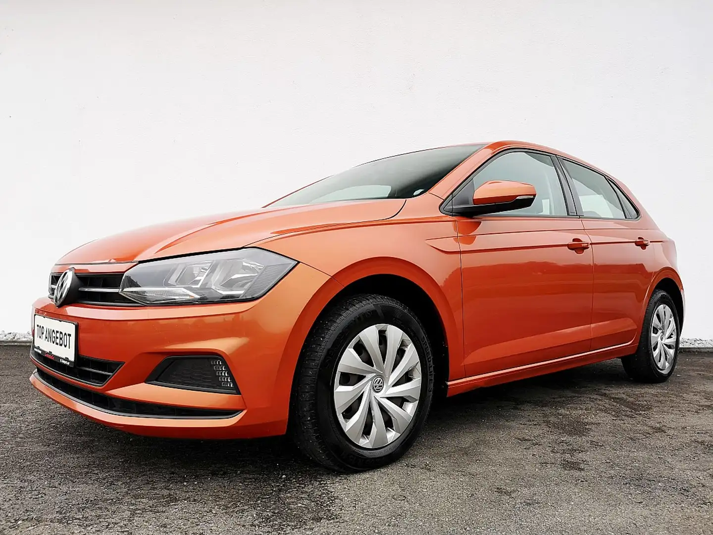 Volkswagen Polo 1,6 TDI Comfortline DSG "NAVI" Orange - 2