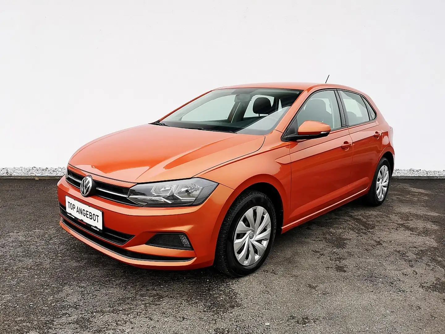 Volkswagen Polo 1,6 TDI Comfortline DSG "NAVI" Orange - 1