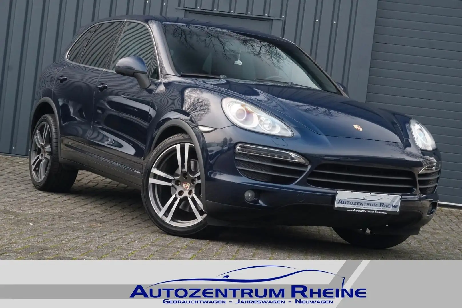 Porsche Cayenne S NAVI SHZ 21 ZOLL LUFTFAHRWERK Bleu - 1