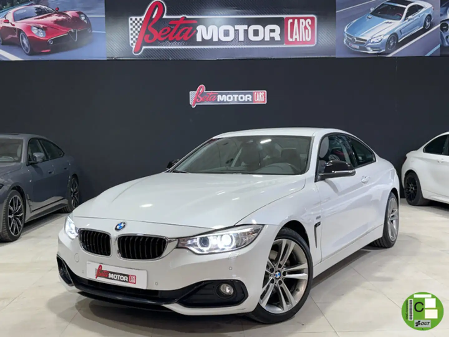 BMW 420 420dA Coupé Blanco - 1
