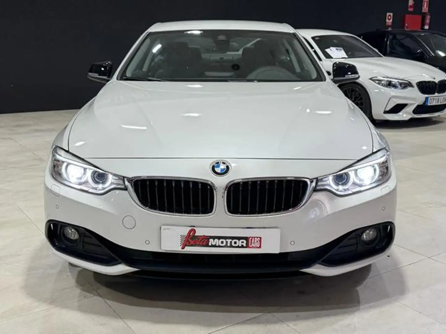 BMW 420 420dA Coupé Blanco - 2