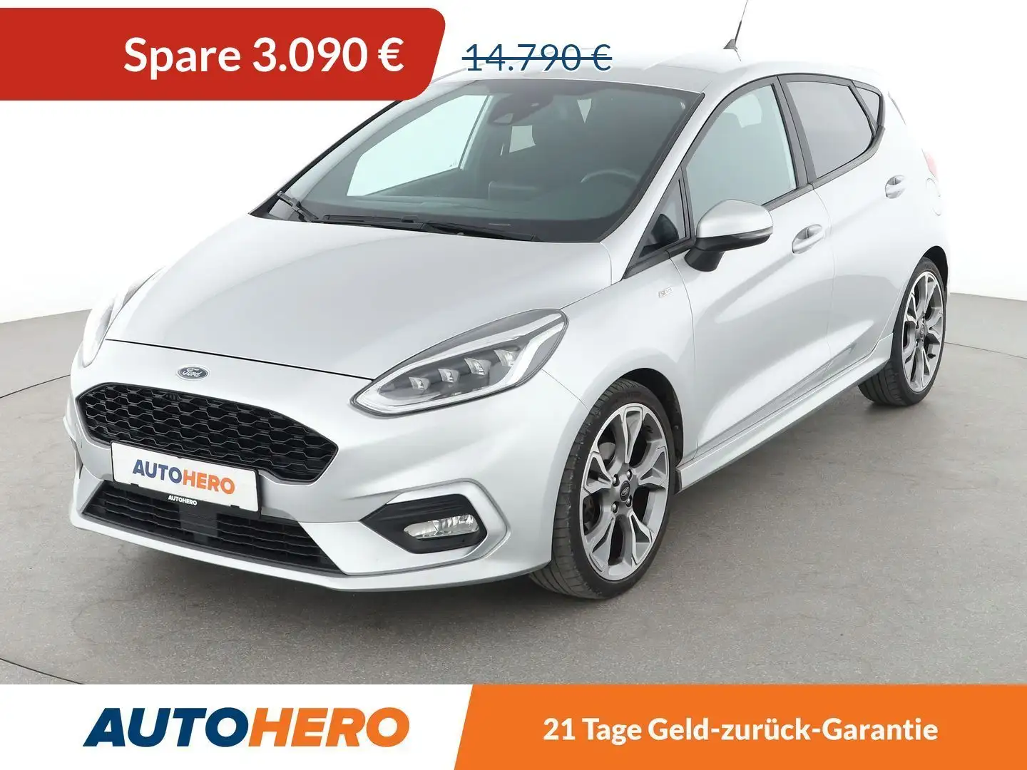 Ford Fiesta 1.0 EcoBoost ST-Line*NAVI*TEMPO*PDC* Grigio - 1