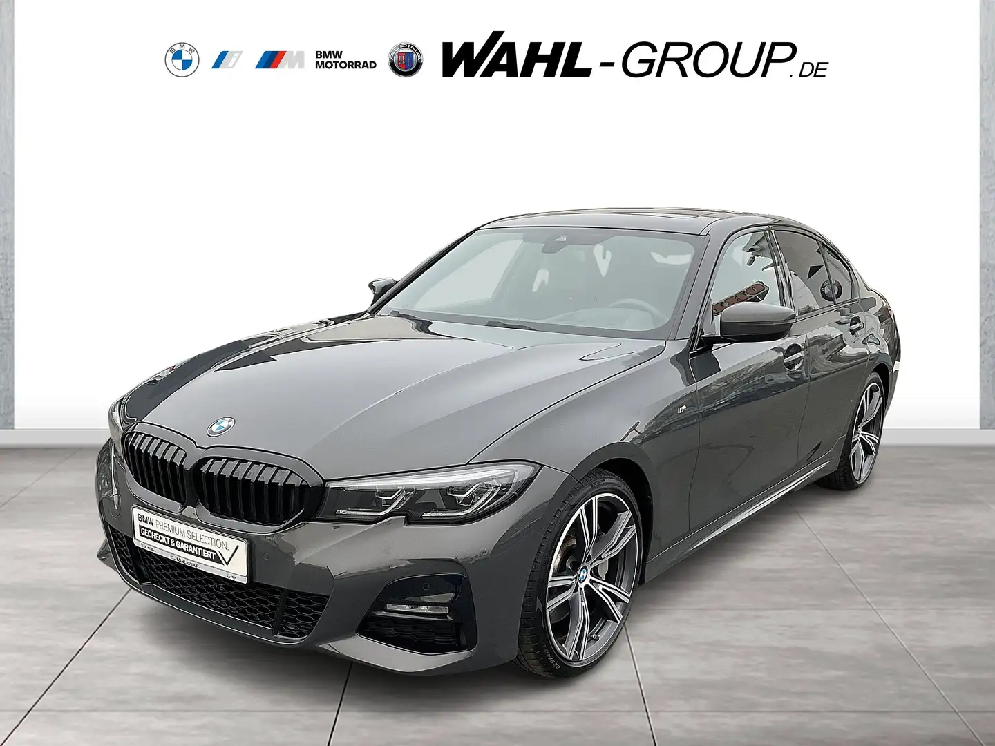 BMW 330 i xDrive M SPORT HUD LASER STANDZG GSD ALARM AKUST Grau - 1