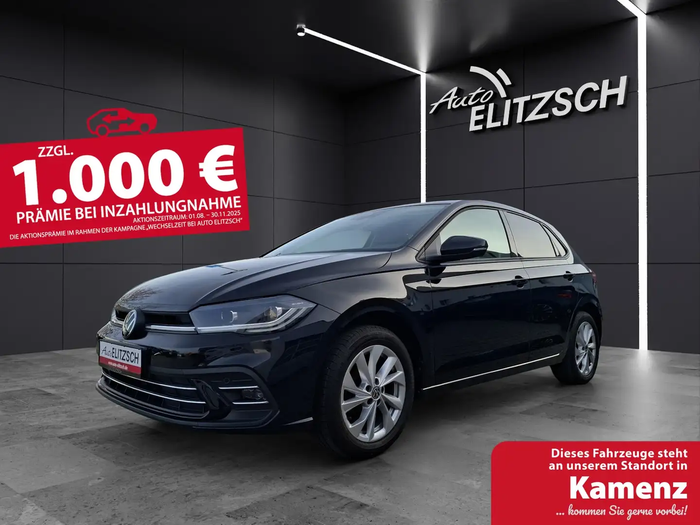 Volkswagen Polo TSI Style Matrix Climatronic ACC PDC SH LM Schwarz - 1