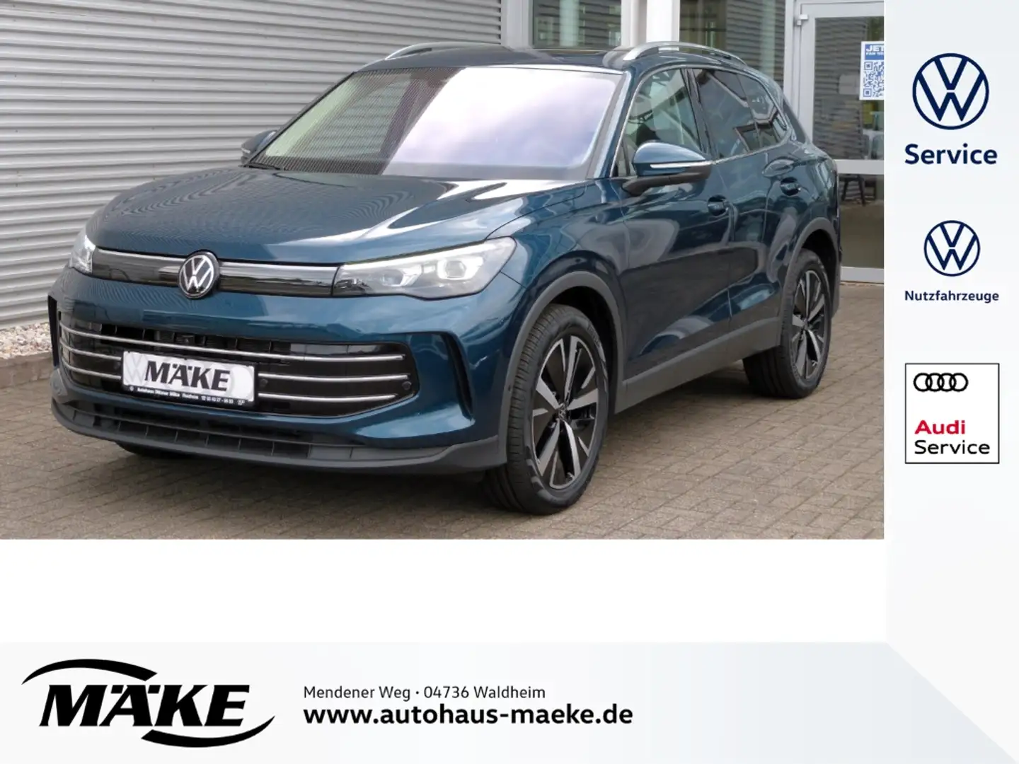 Volkswagen Tiguan 2.0 TDI DSG Elegance AHK, DCC, Standhzg., Matrix Blauw - 1