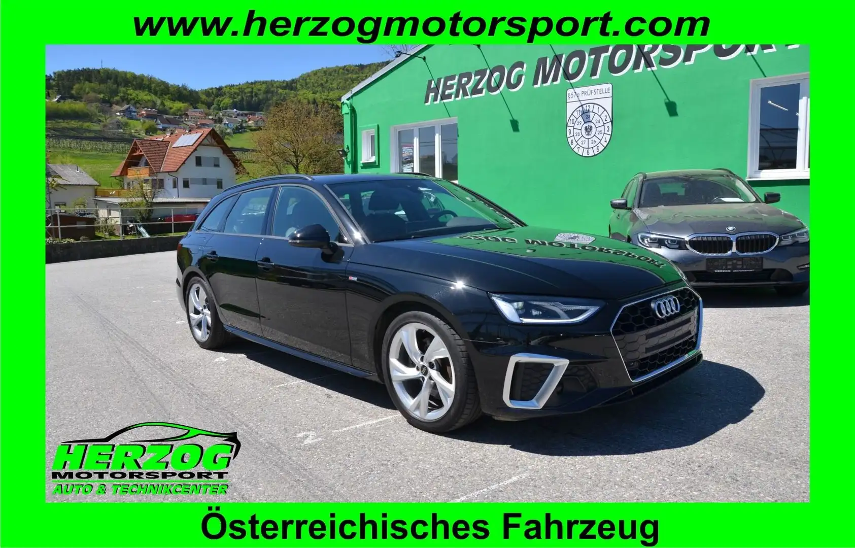 Audi A4 A4 Avant 30TDI S-line S-tronic LED VIRTUAL T-LEDER Schwarz - 1
