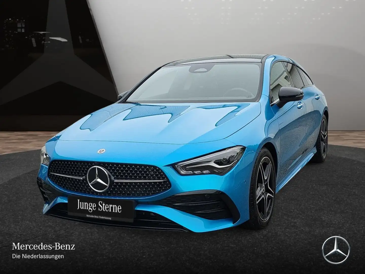 Mercedes-Benz CLA 200 AMG+NIGHT+PANO+AHK+LED+KAMERA+KEYLESS+7G Bleu - 2