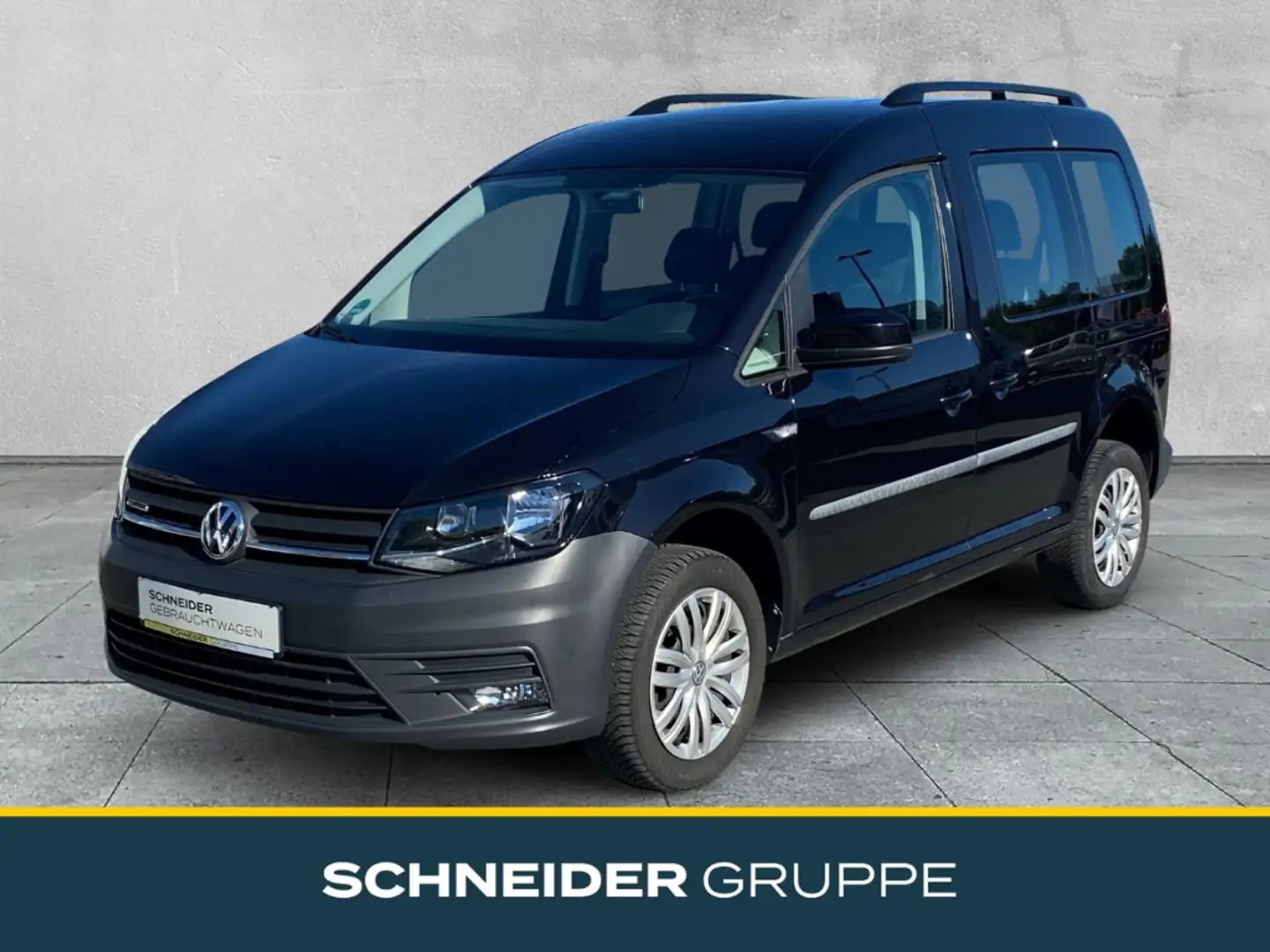 Volkswagen Caddy TRENDLINE 2.0 TDI 4MOTION Trendline NAVI+SHZ+DAB+P Schwarz - 1