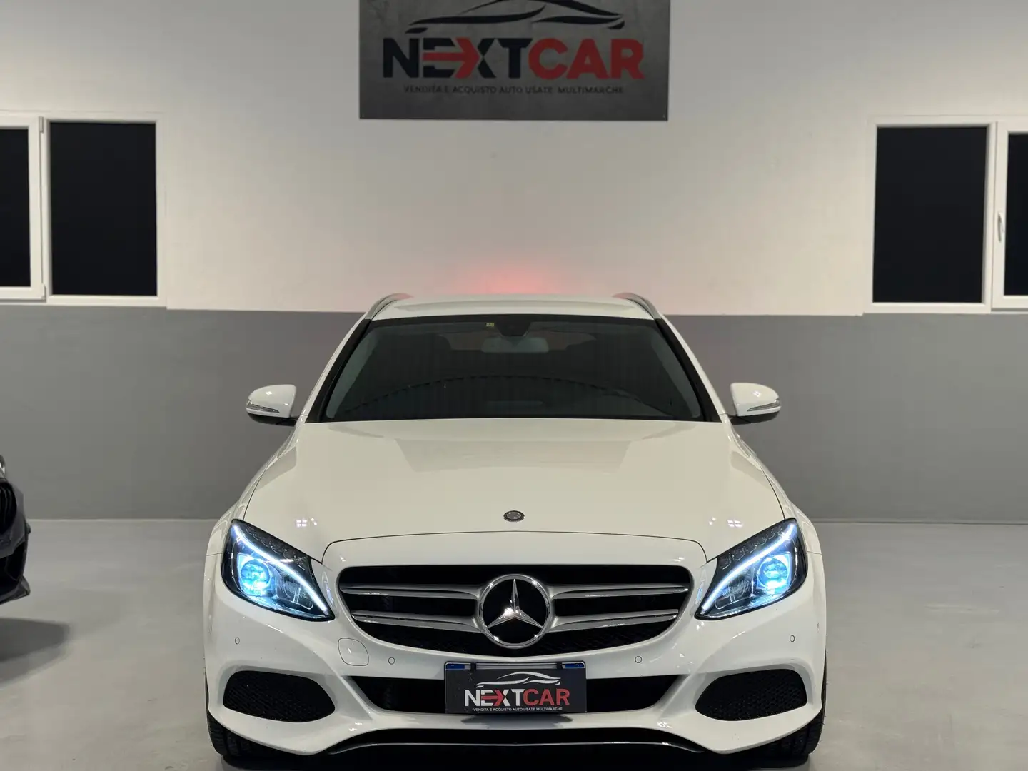 Mercedes-Benz C 250 Sport 204 Cv Automatico , Euro 6 Bianco - 2