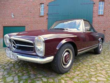 230 SL Pagode 2. Hand Pappdeckelbrief