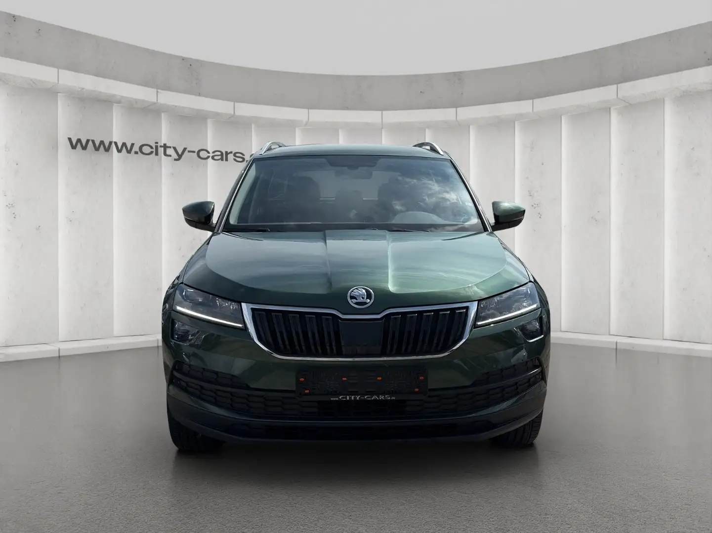 Skoda Karoq Soleil*LED*1.Hand*AHK*Tempomat*Sportsitz* Grün - 2