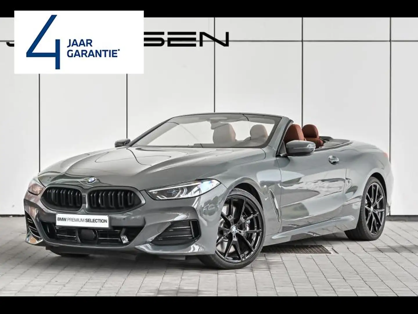 BMW 840 Cabrio Grigio - 1
