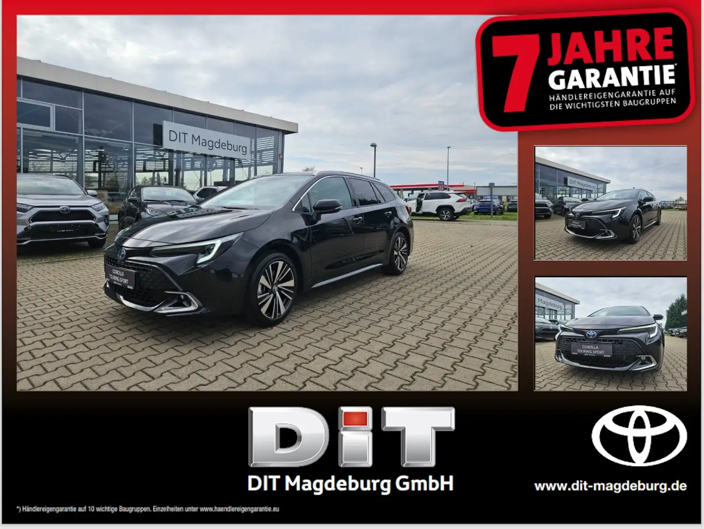 Toyota Corolla TS 2,0l Hybrid Teampl. ACC+LED+Technikp. Schwarz - 1