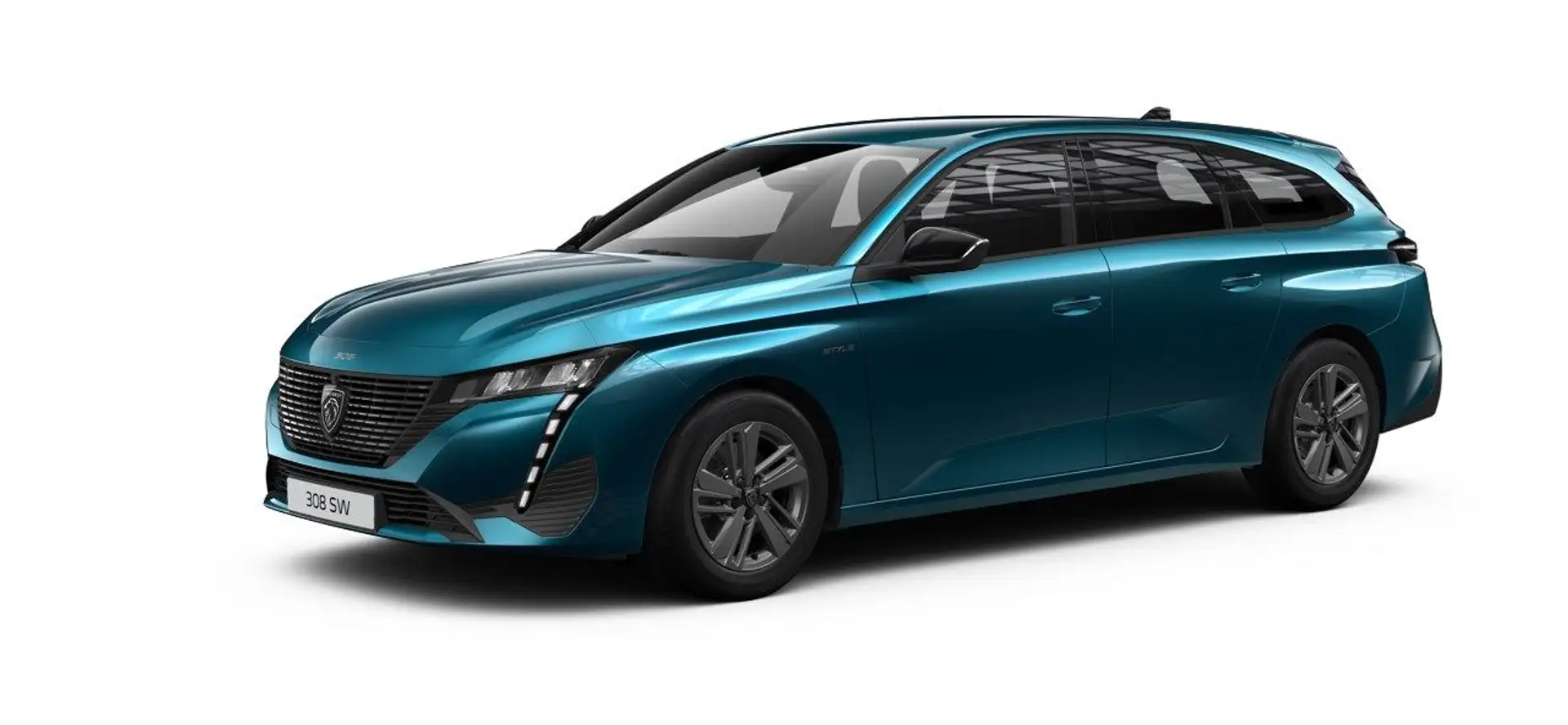 Peugeot 308 SW Style Hybrid MHEV 145 e-DCS6 Azul - 2