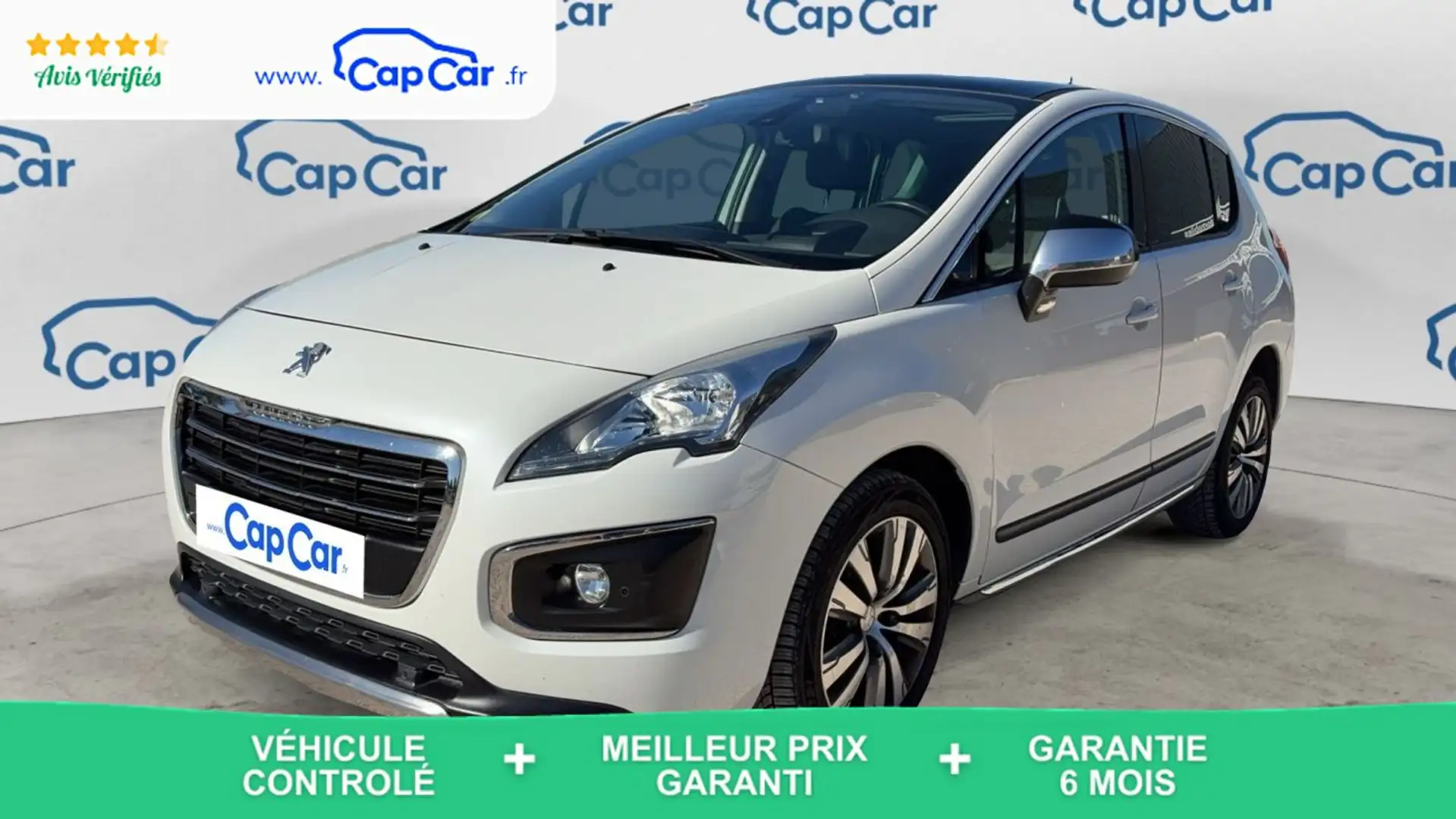 Peugeot 3008 1.6 BlueHDi 120 EAT6 Allure - Automatique Blanc - 1