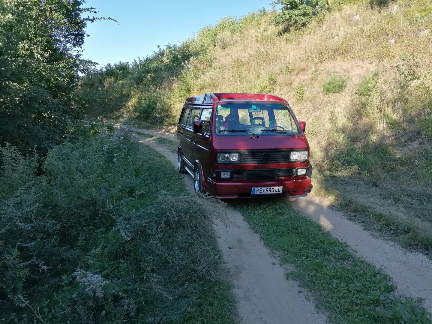 Volkswagen T3 Multivan Rojo - 2