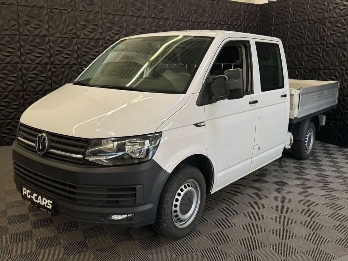 Volkswagen T6 Transporter Pritsche 2.0 TDI Doppelkabine lang 4Motion Blanc - 1