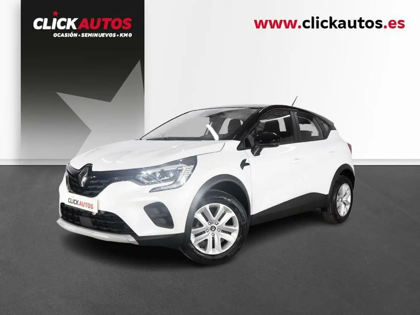 Renault Captur TCe Equilibre 67kW Blanc - 1