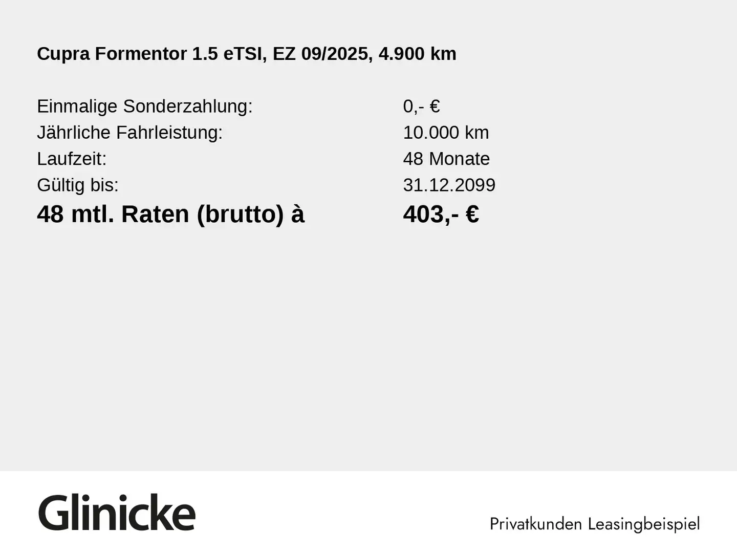 CUPRA Formentor 1.5 eTSI DSG Sitzheizung Schwarz - 2