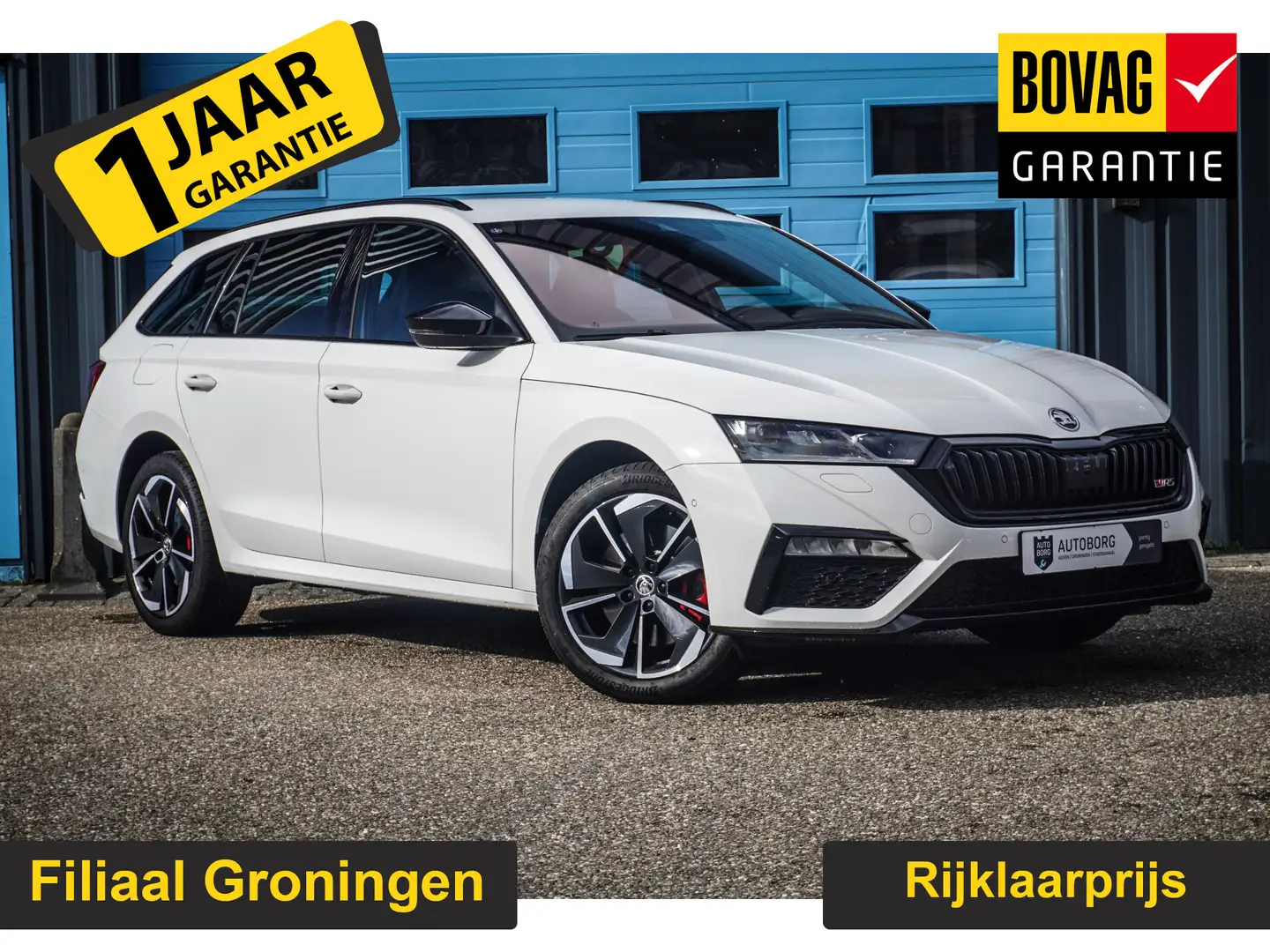 Skoda Octavia Combi 1.4 TSI RS iV PHEV Business GRATIS Afleverpa Blanc - 1