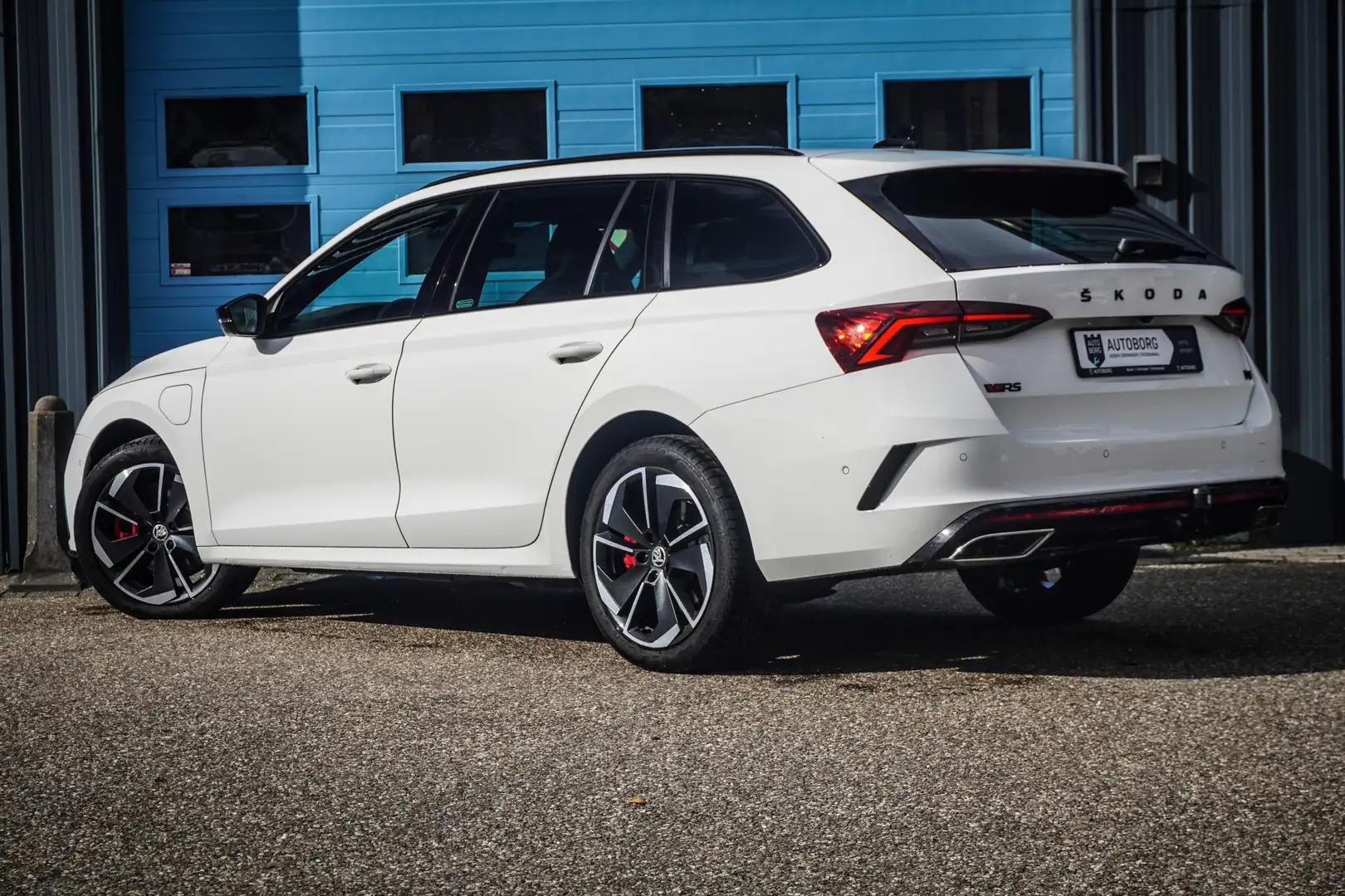 Skoda Octavia Combi 1.4 TSI RS iV PHEV Business GRATIS Afleverpa Blanc - 2