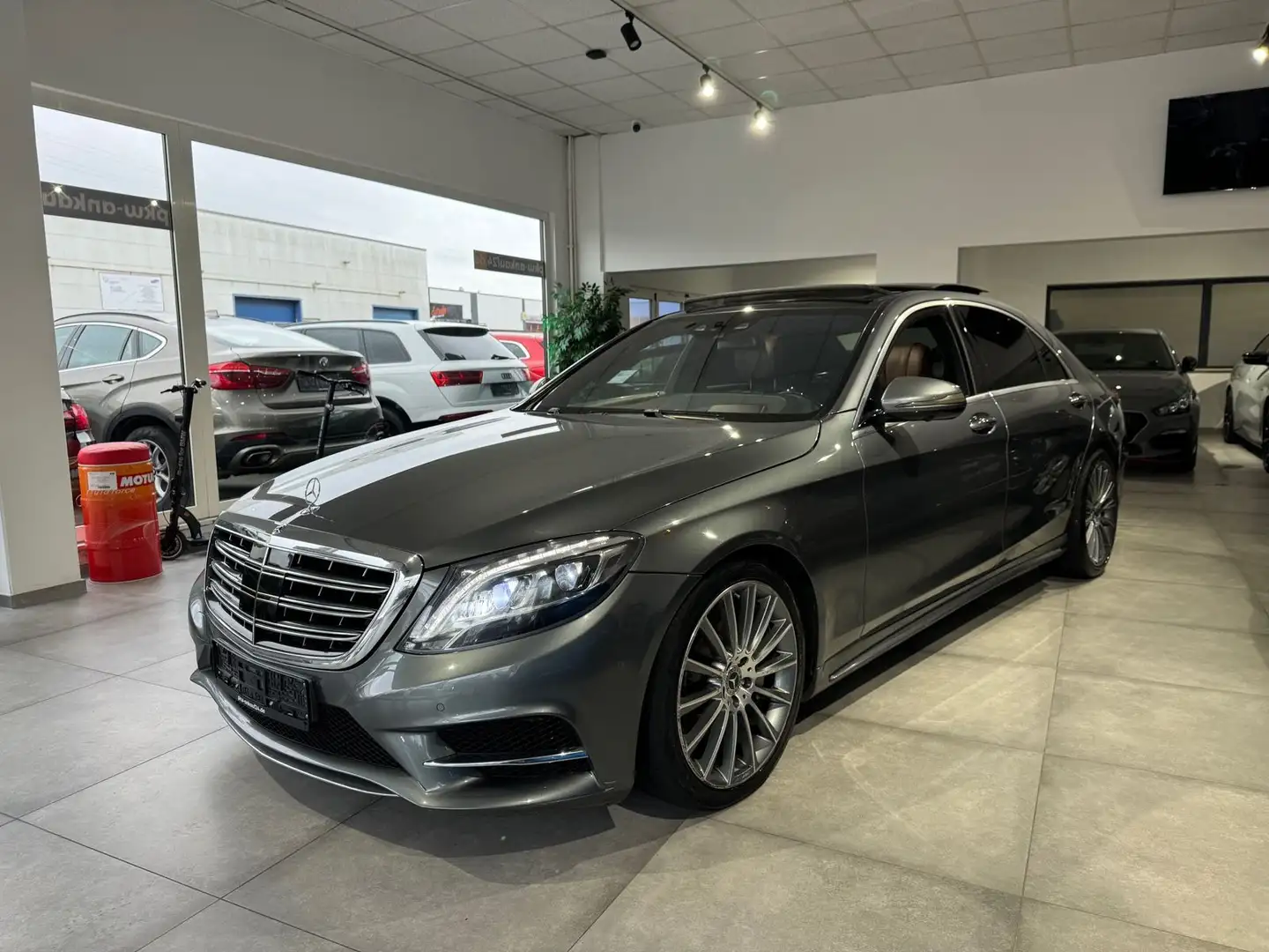 Mercedes-Benz S 350 L AMG Line/Fond-Chauf/Pano/Burmester/VOLL! Gris - 2