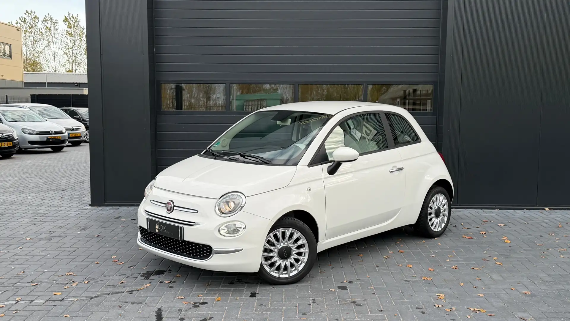Fiat 500 1.0 Hybrid Lounge Airco|Cruise|NAP! Blanc - 1