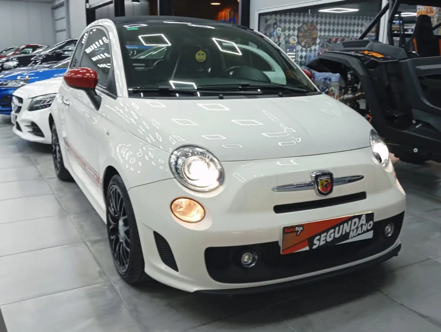 Abarth 500 500C 1.4T JET SECUENCIAL 140 Blanco - 2