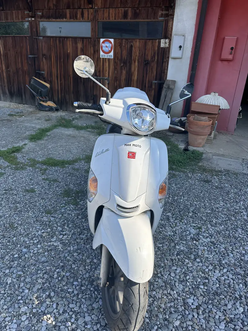 Kymco Like 125 Blanc - 2