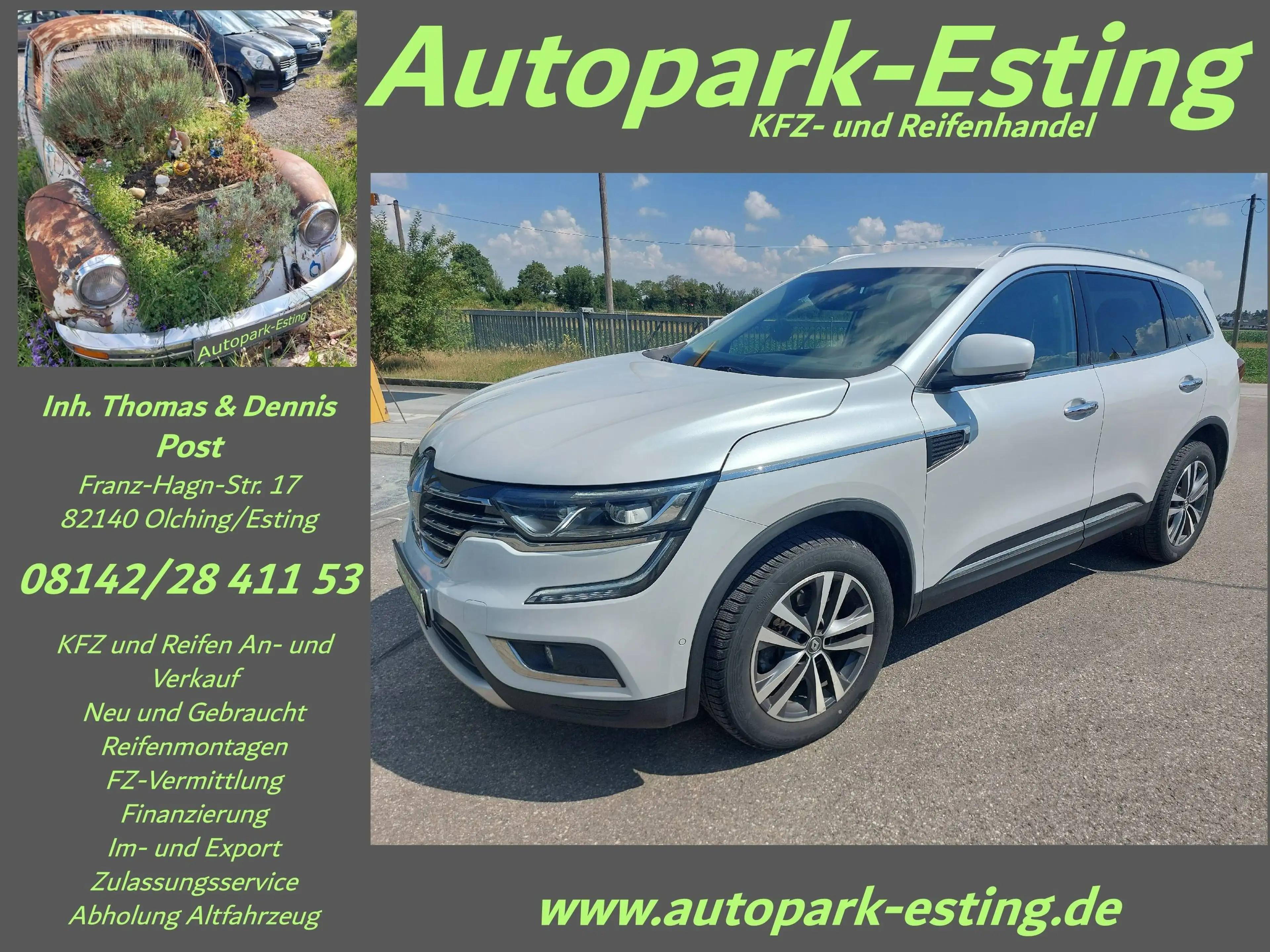 Renault Koleos Intens 4x4 2,0dci Teilleder Ahk 360°