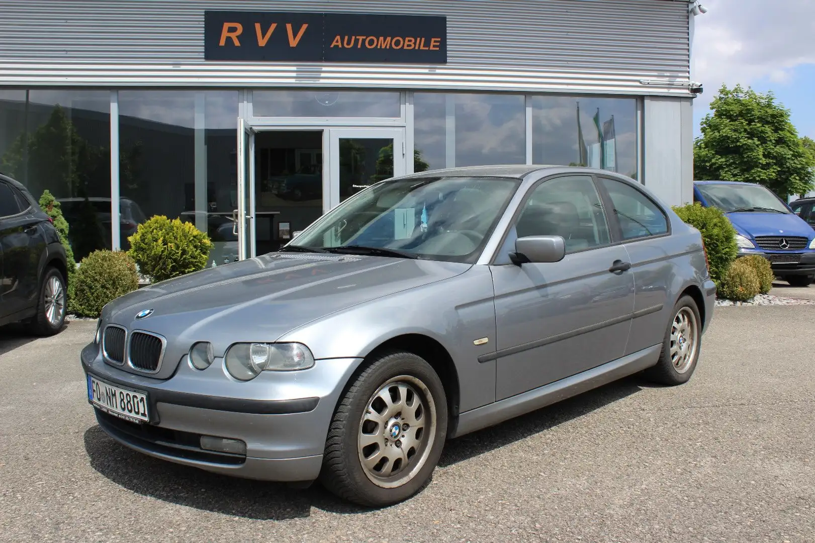 BMW 316 ti Compact, Alu, Allwetterreifen, Klima Gris - 1