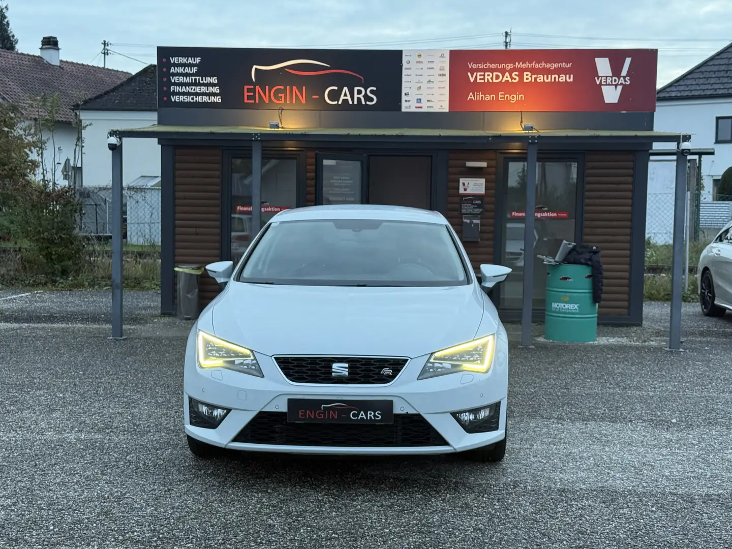 SEAT Leon FR 2,0 TDI Blanc - 2