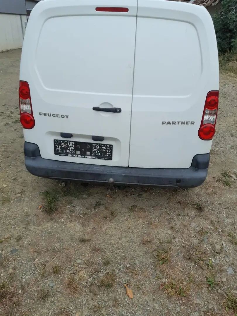 Peugeot Partner Partner 1,6 HDi 90 Business FAP Business Weiß - 1