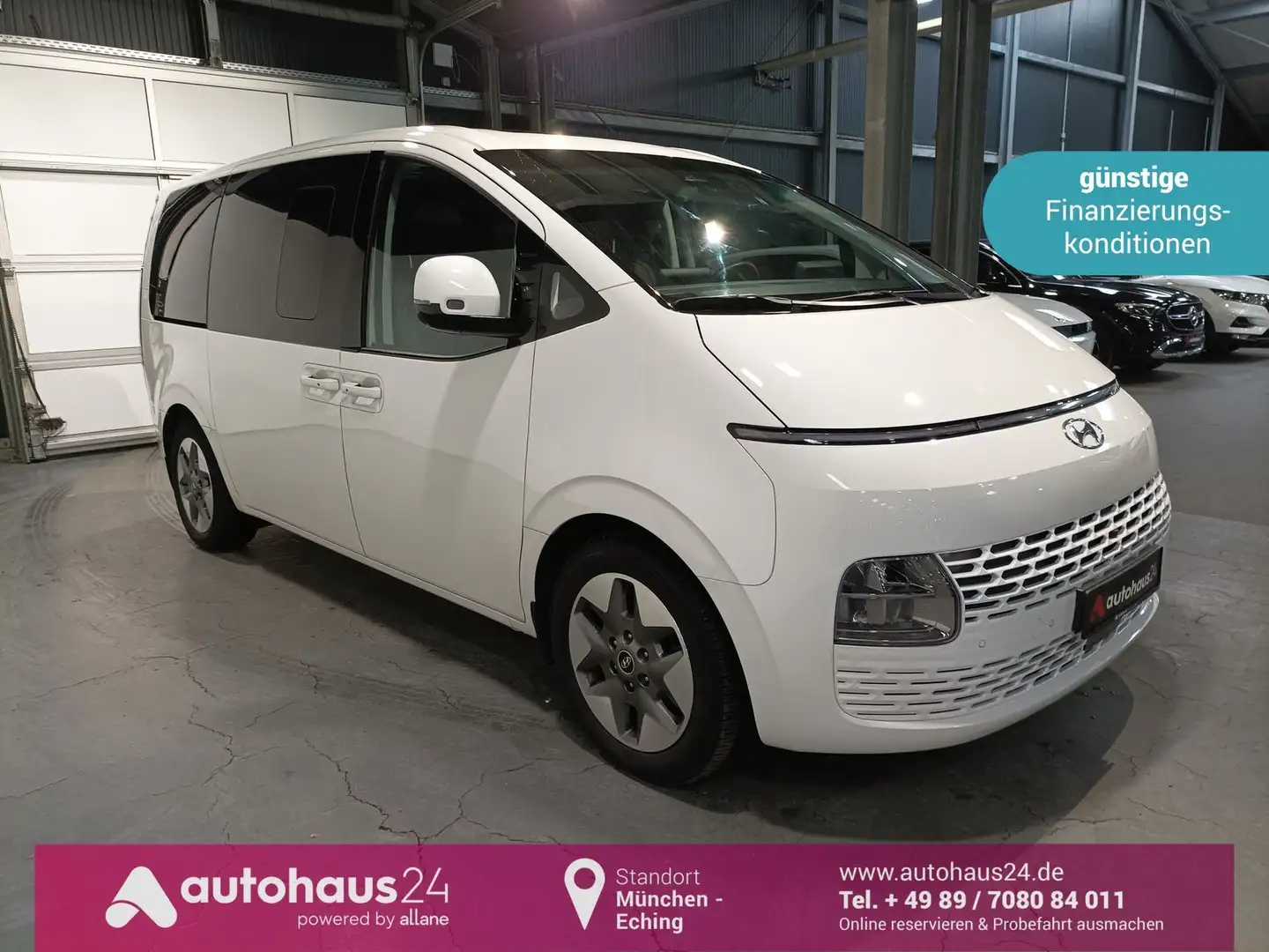 Hyundai STARIA 2.2 CRDi Prime 4WD 9-S|LED|Navi|360°|ACC Weiß - 1