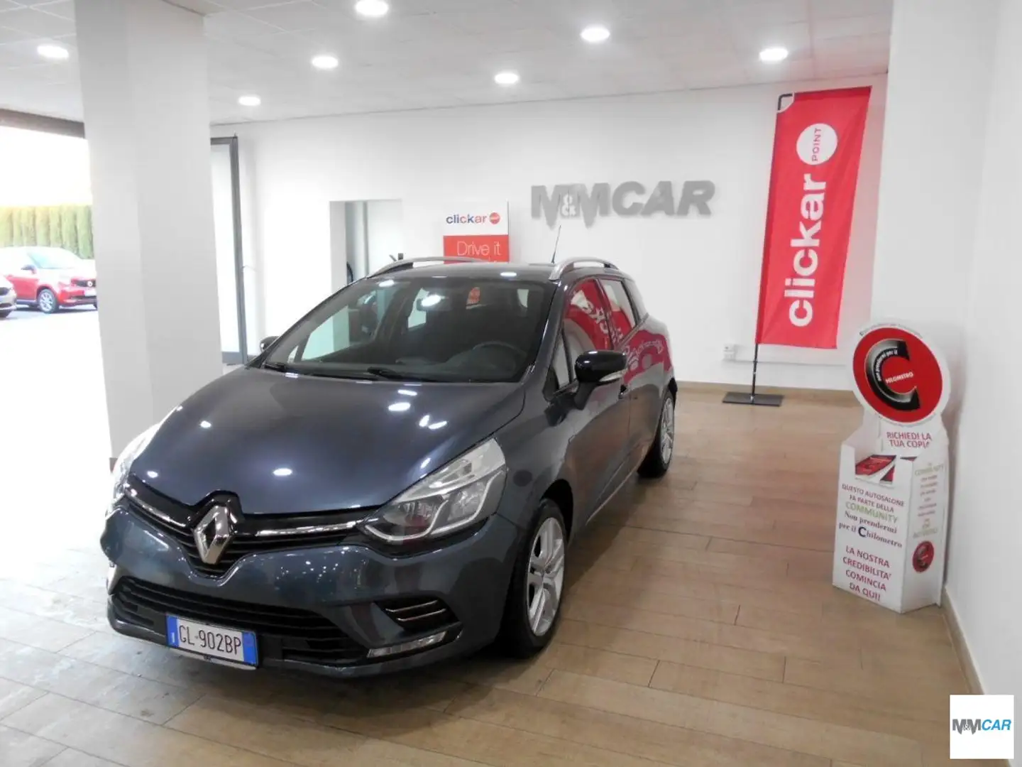 Renault Clio RENAULT - Clio S.W. 0.9 TCE 90 CV BUSINESS Grigio - 2