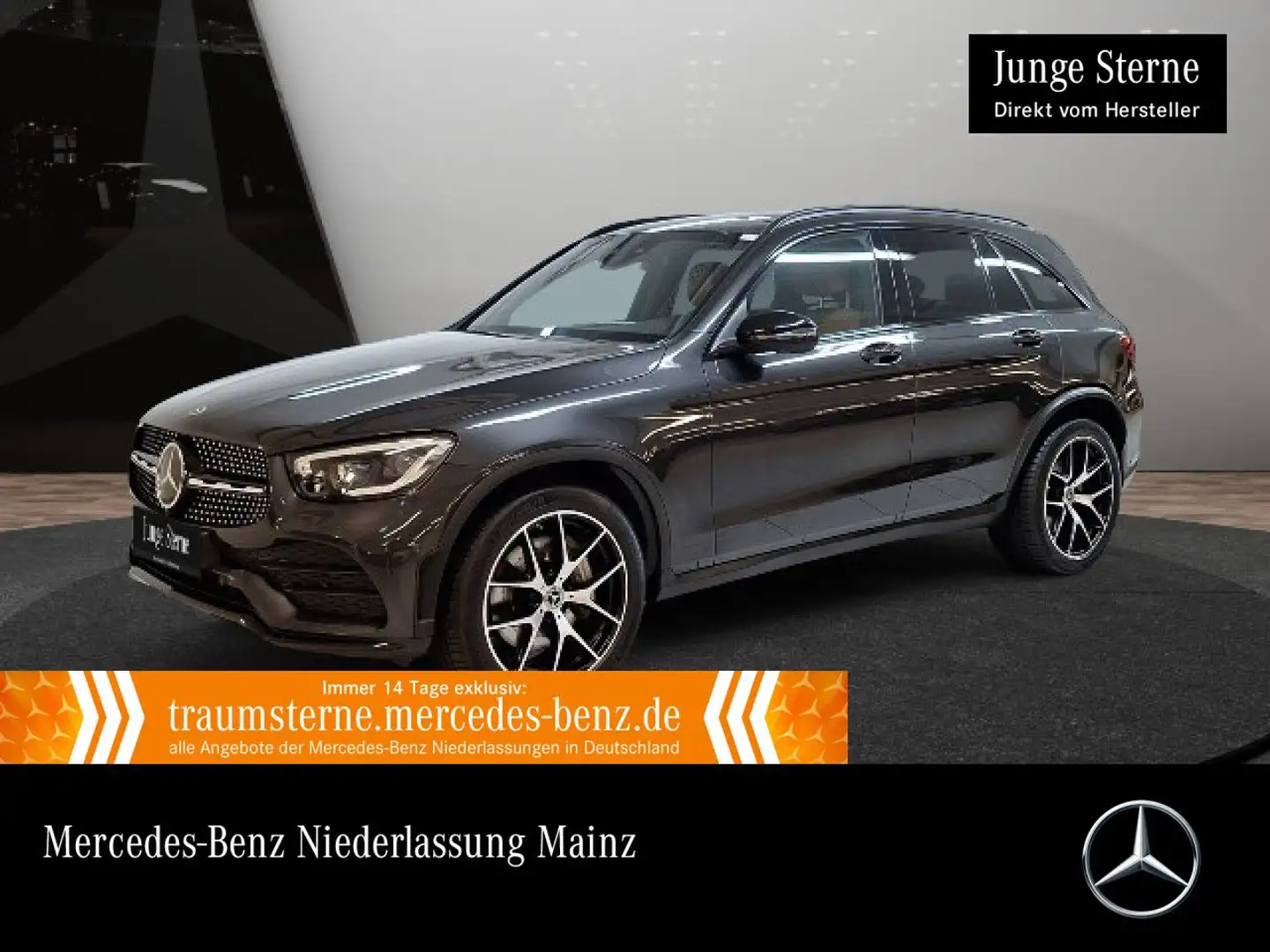 Mercedes-Benz GLC 400 d 4M AMG+NIGHT+PANO+360+MULTIBEAM+FAHRASS Grau - 1