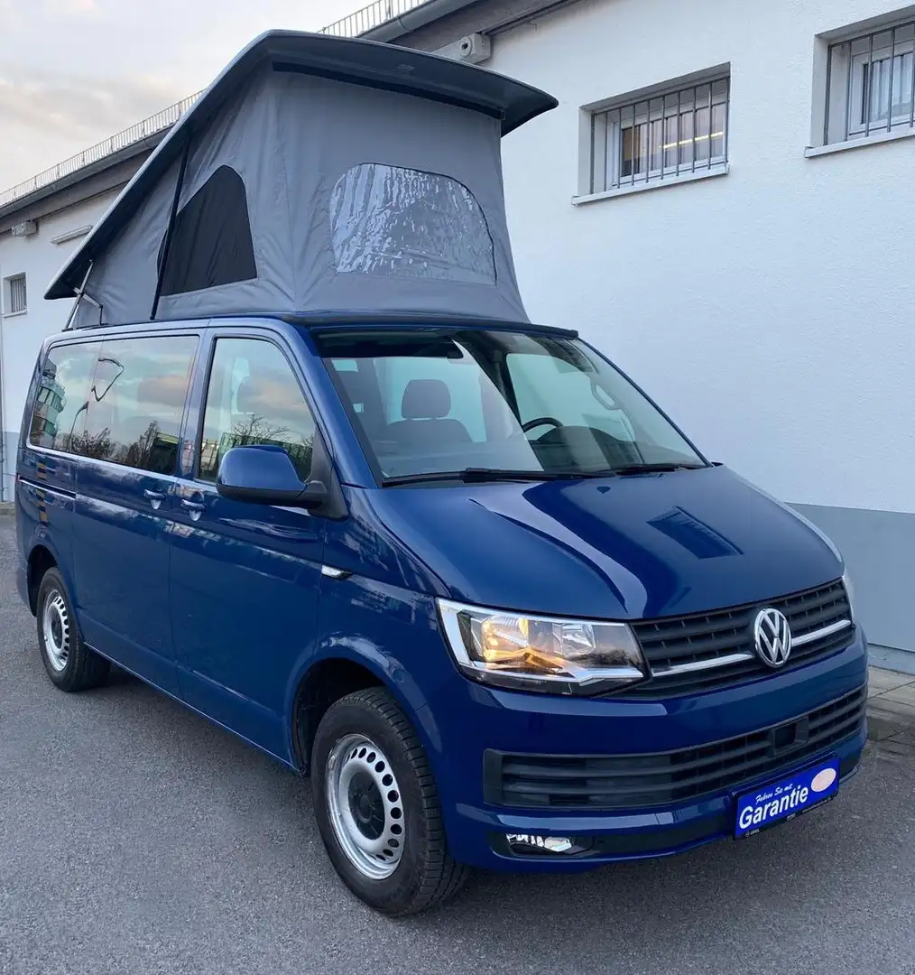 Volkswagen T6 California T6 BEACH CAMPER *150PS *AUFSTELLDACH *AUTOMATIK Bleu - 1