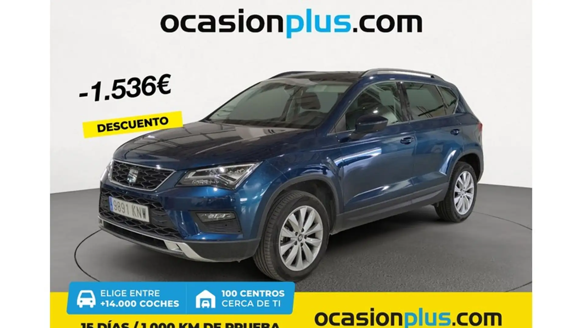 SEAT Ateca 1.4 EcoTSI S&S Style Blau - 1