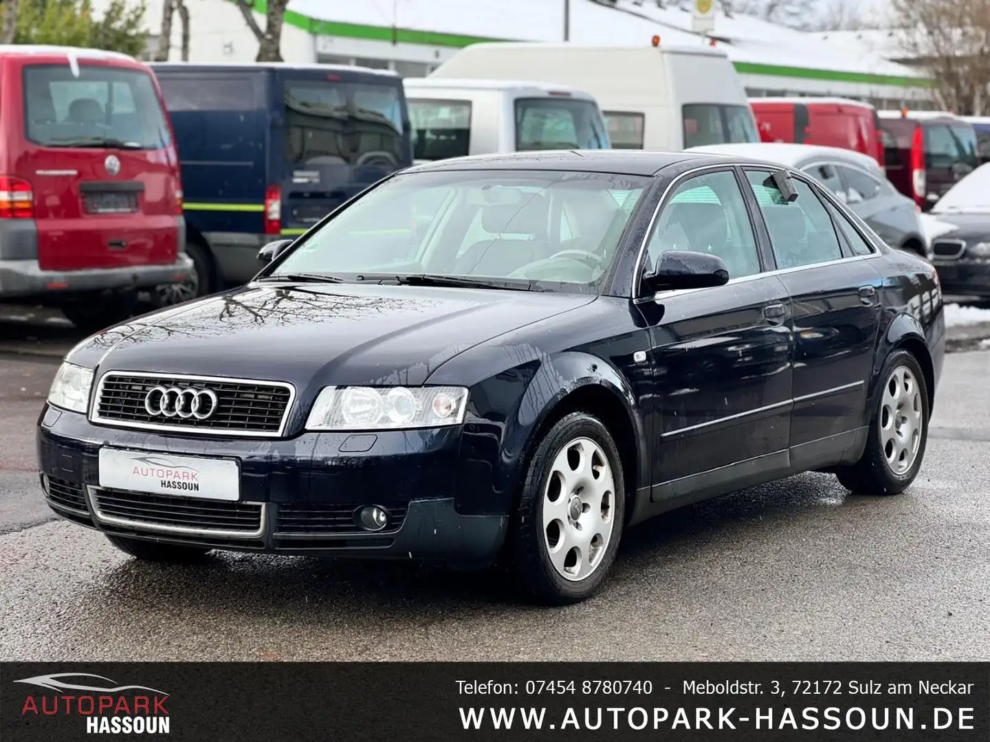 Audi A4 2.4 AHK Xenon Klima Tempo Radio Blau - 1